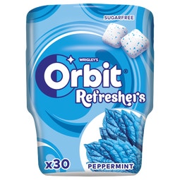 Orbit Refreshers Peppermint 30 ks dražé image